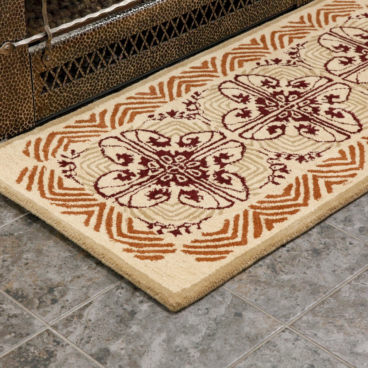Art Deco Classic Rug 56 Brown