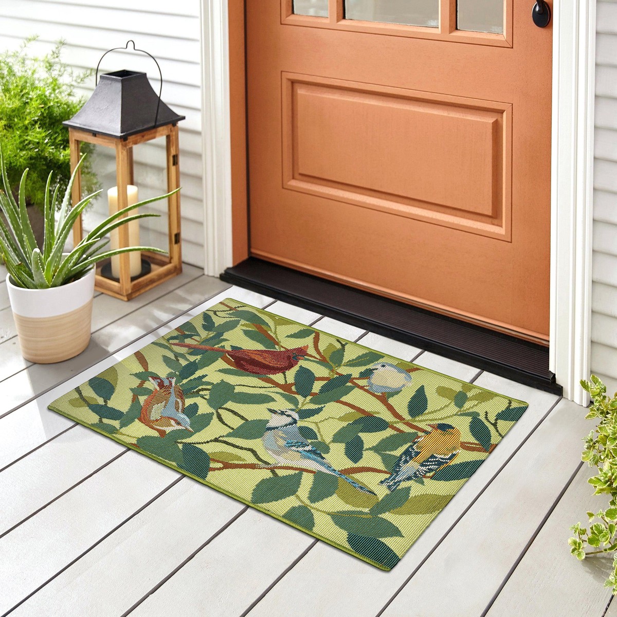 Birds Of A Feather IndoorOutdoor Rug 25
