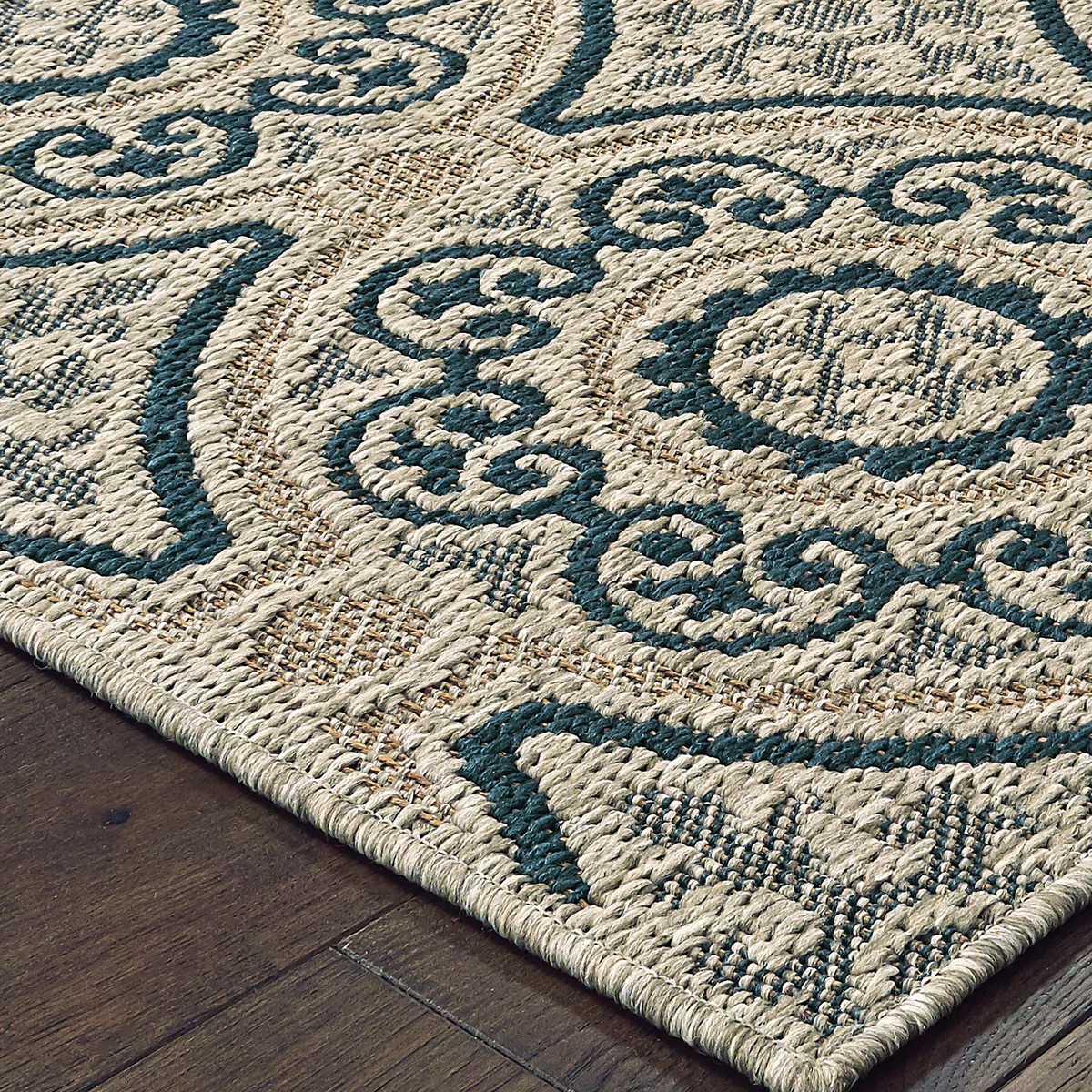 Cambridge Circles IndoorOutdoor Rug 3 NeutralGray