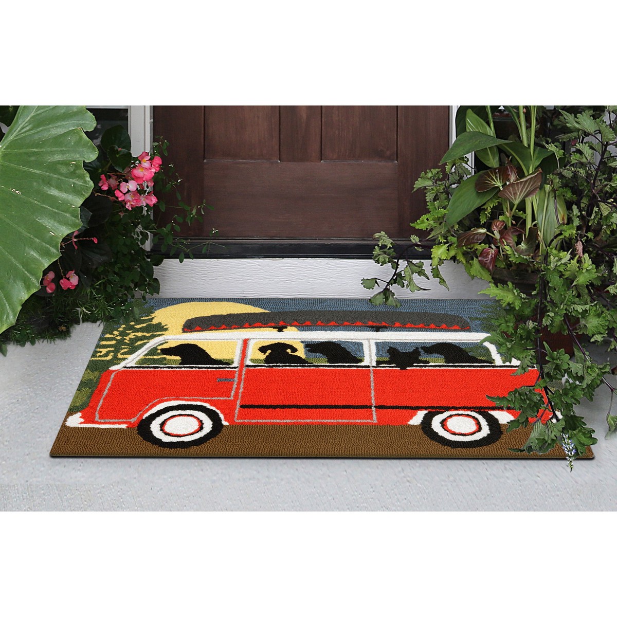 Camping Trip IndoorOutdoor Rug 2