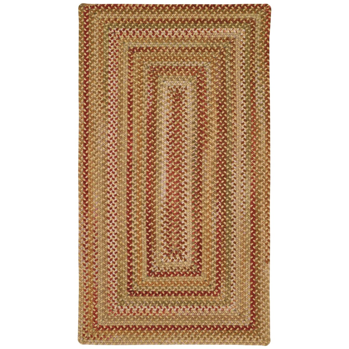 Homecoming Wool And Nylon Area Rug 3 DarkRednatural