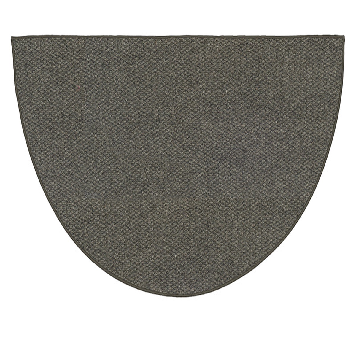 Wool Ember Rug 2 HalfRoundGray