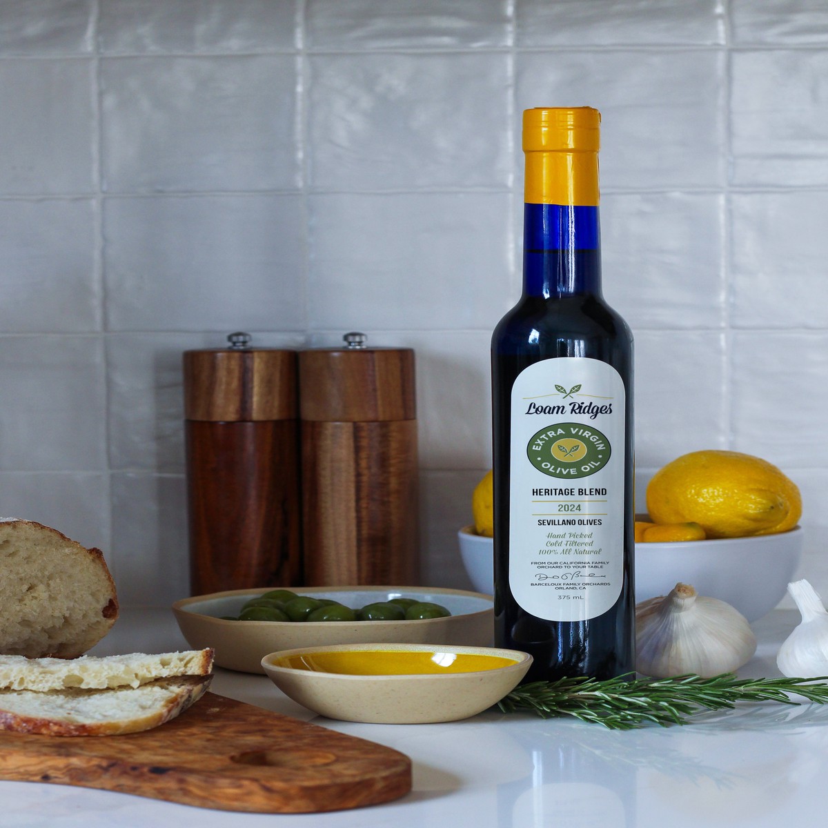 Olive Grove Delight Bundle MediumEcoPotMacadamia