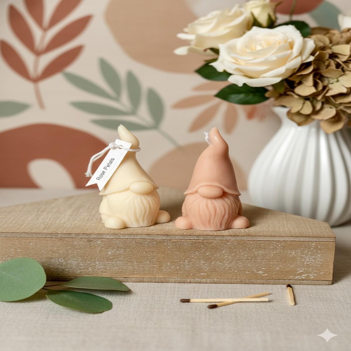 Gnome Scented Candle LavenderHoneySuckleJasmine