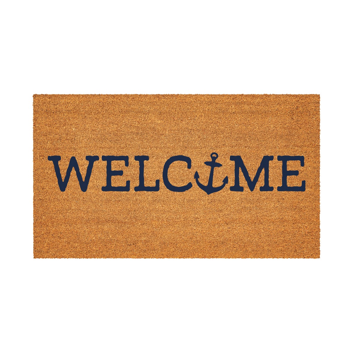 Coastal Coir Mat Welcome Anchor 28