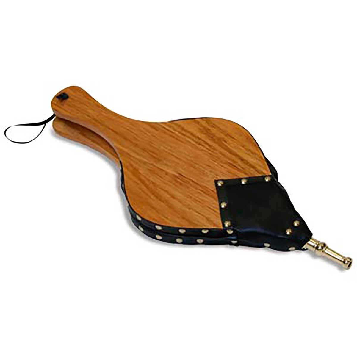 Natural Light Grain Wood Bellows In A Natural Finish
