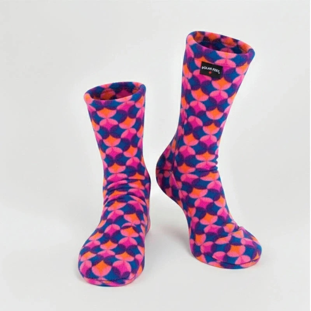 Polar Feet Adult Socks - Art Deco NonskidMW8-9M7-8