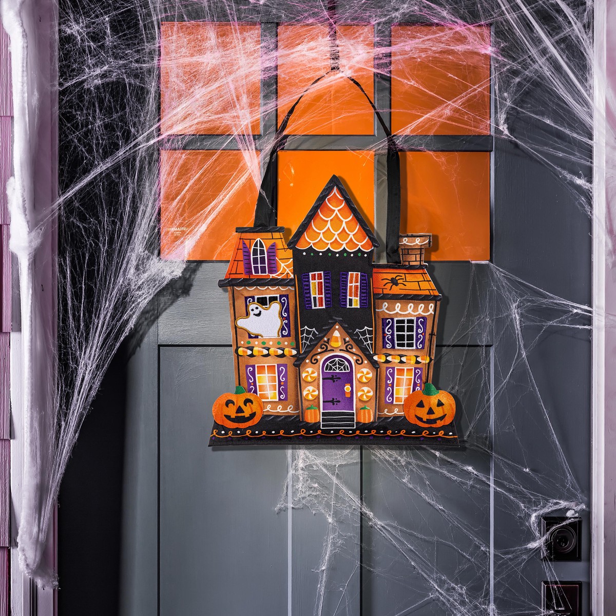 Trick Or Sweets Haunted House Door Dcor