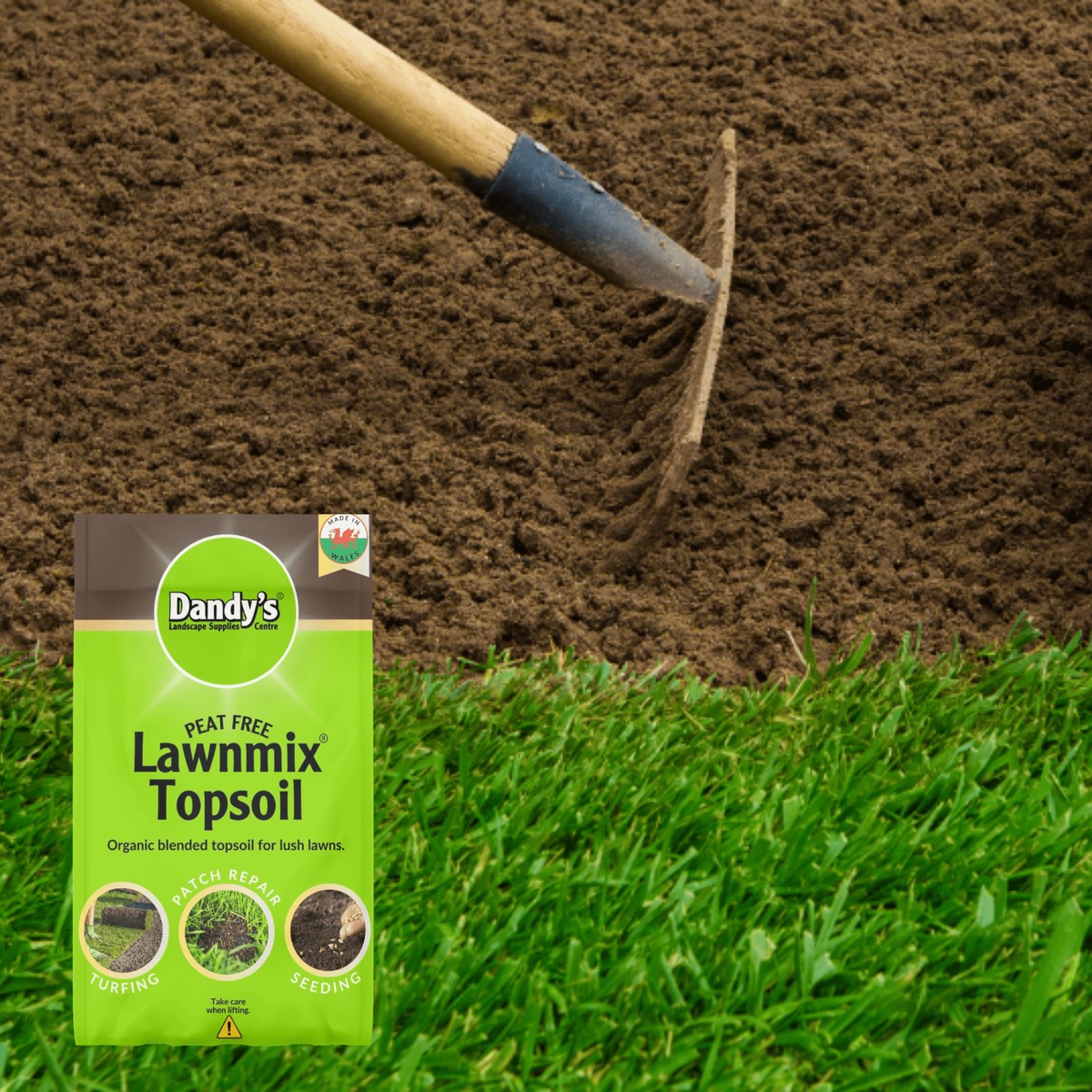 Click And Collect 3 X Topsoil Handy Bags VegegrowTopsoil