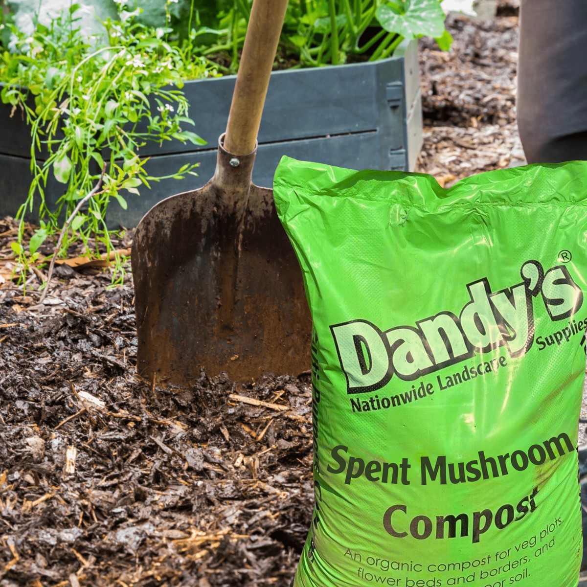 Click And Collect Mushroom Compost 25Ltr 1 LtrBag