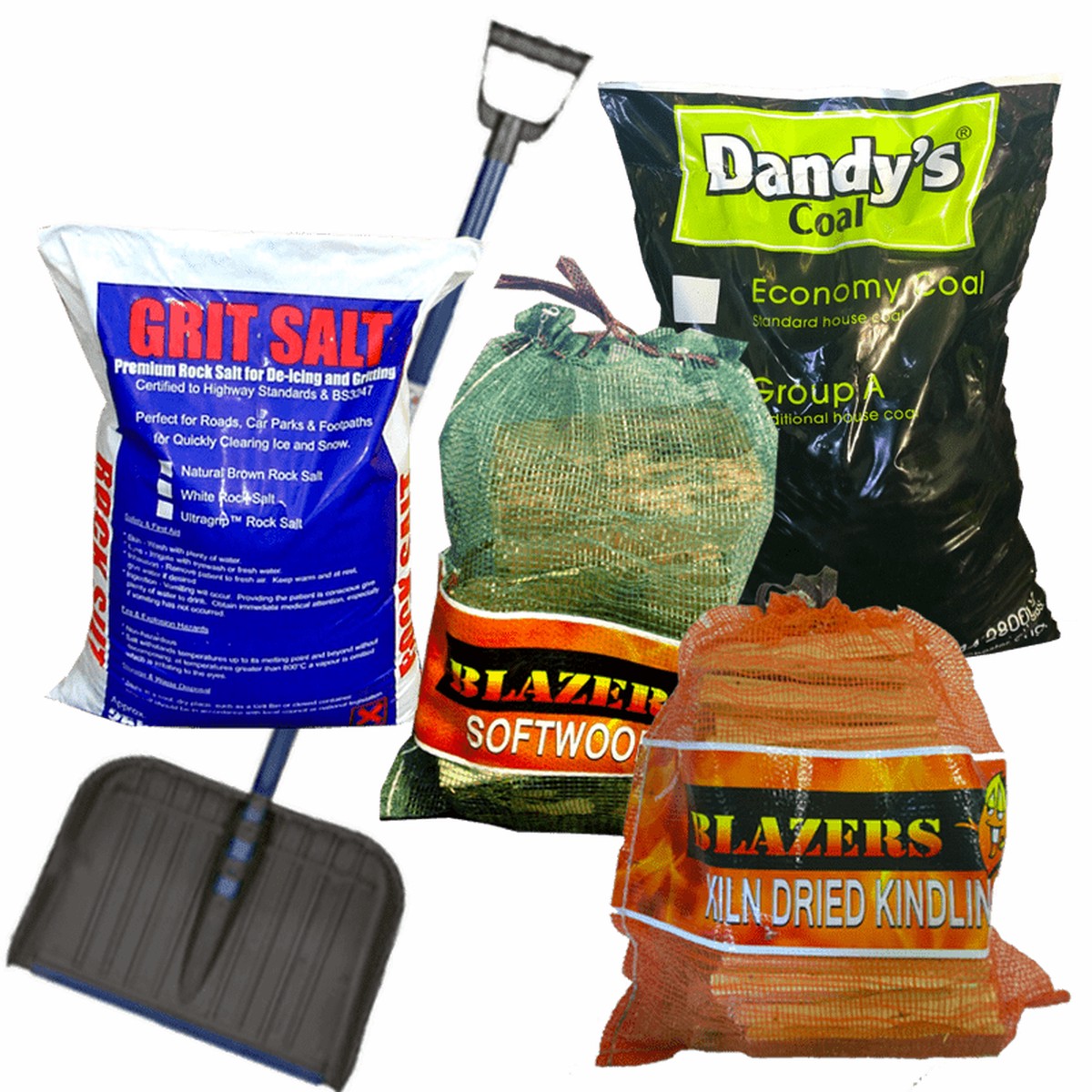 Click And Collect Winter Fuel Gritting Pack SmokelessOvals