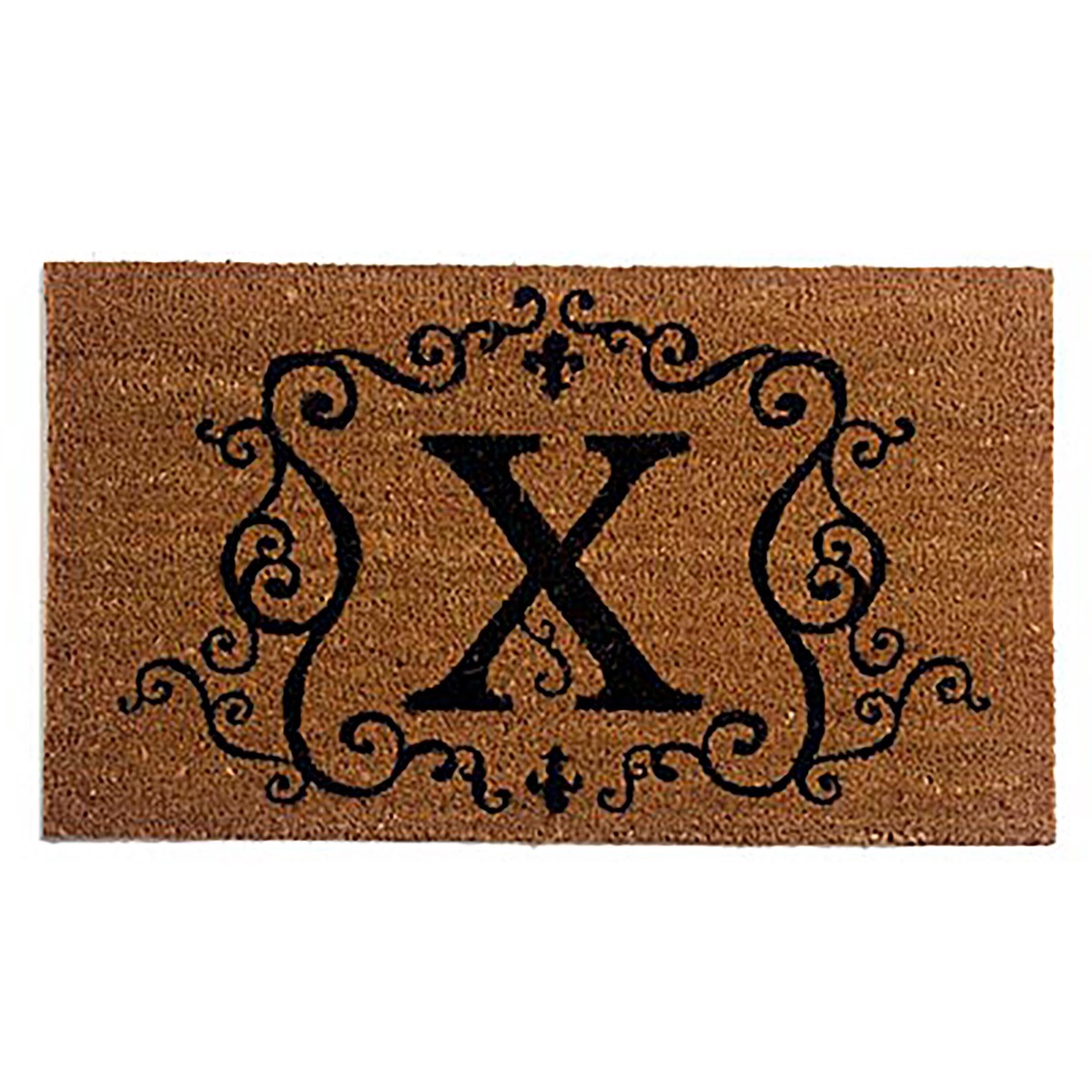 Monogrammed Coir Doormat X