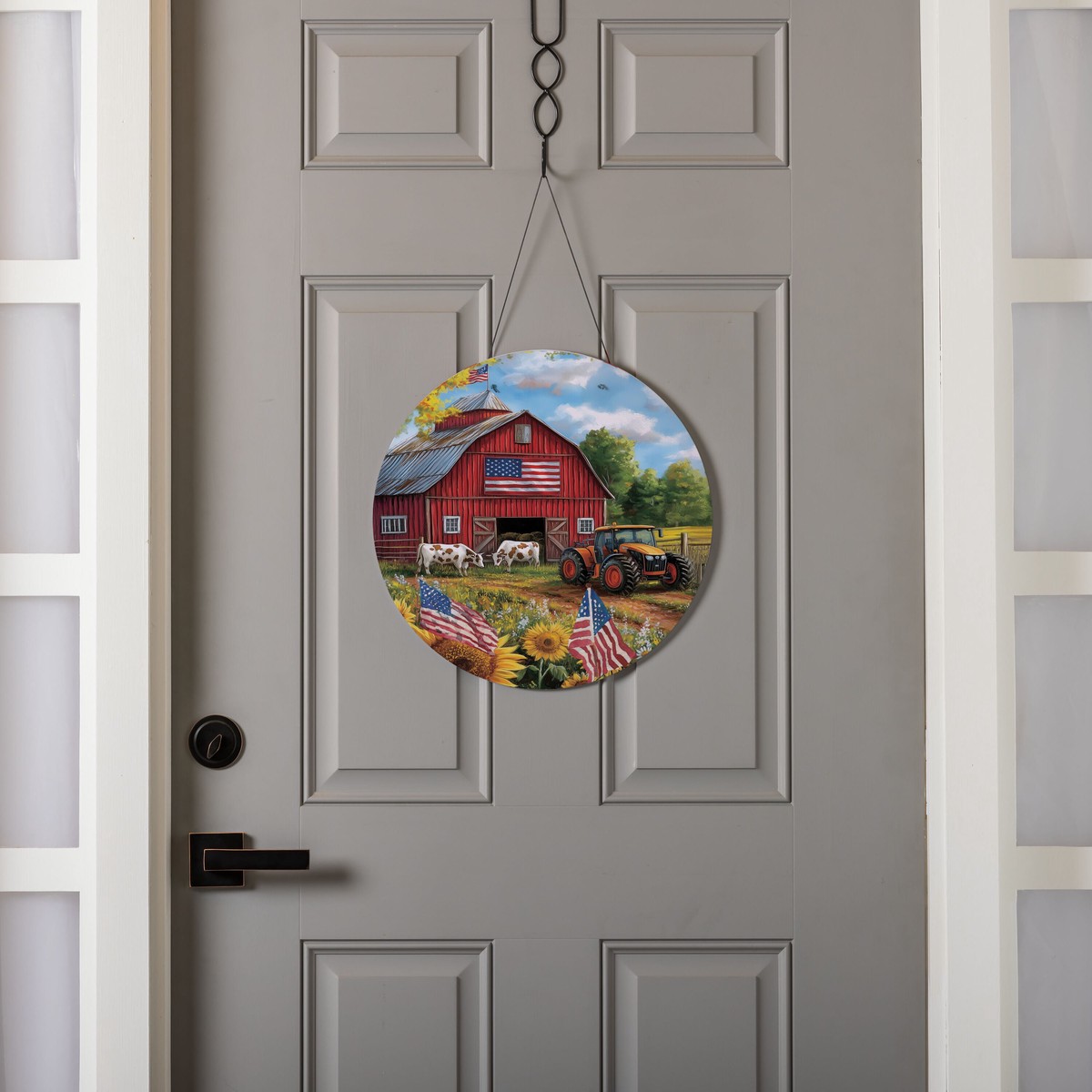 Patriotic Land 16D Door Dcor