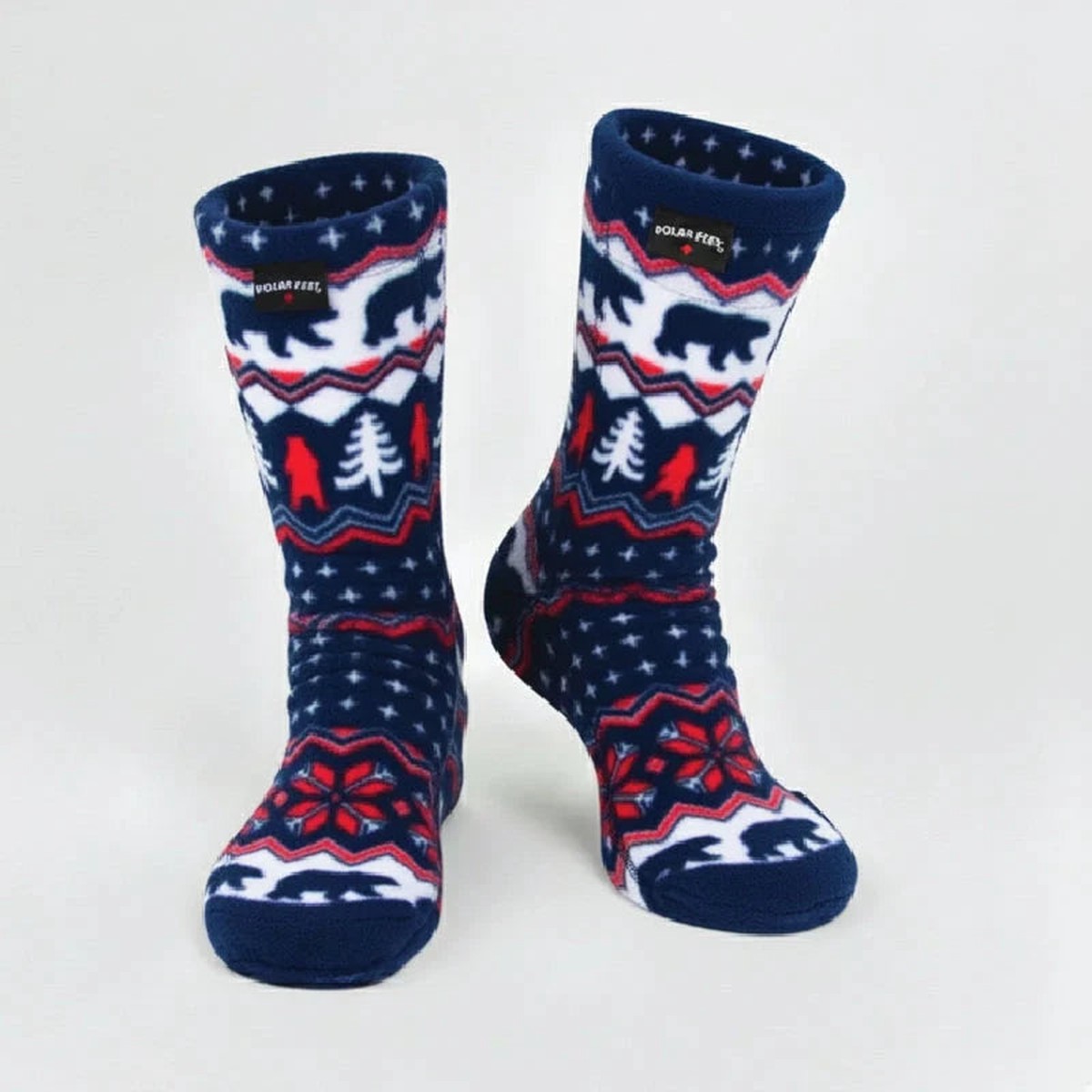 Polar Feet Adult Socks - Polar Bear RegularMW8-9M7-8