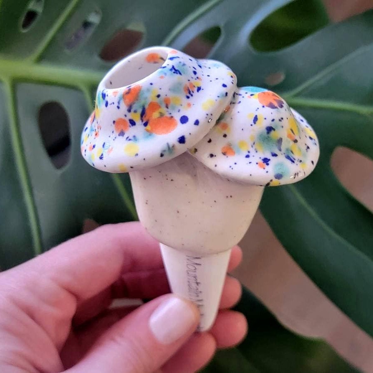 Small Mushroom Watering Spike BlueNColors