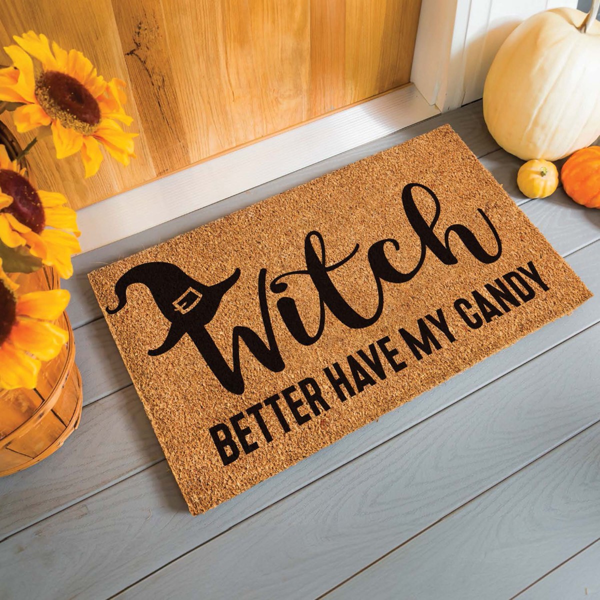 Witch Better Have My Candy Coir Doormat 28