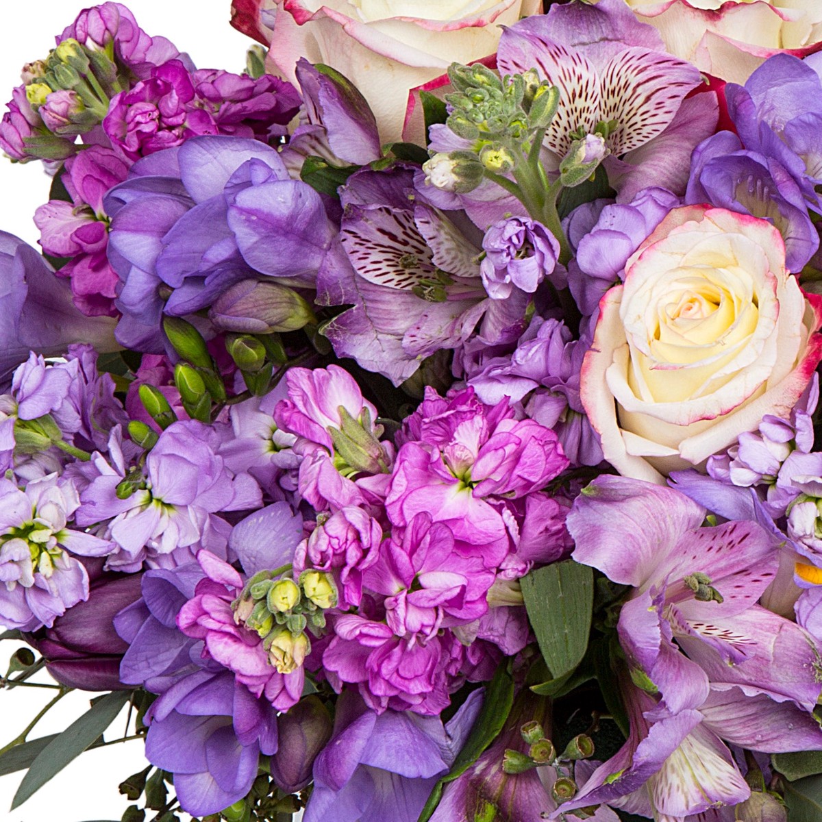 Custom Floral Designs BluePurple Wow200PurplesAndBlues