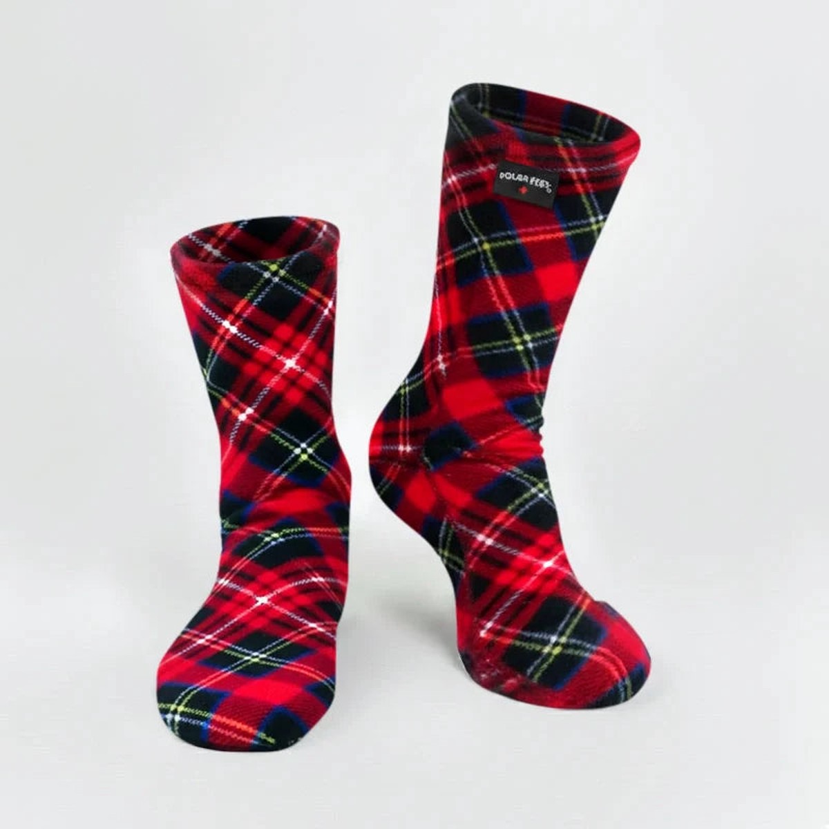 Polar Feet Fleece Socks - Highlander NonskidXxlM14-15