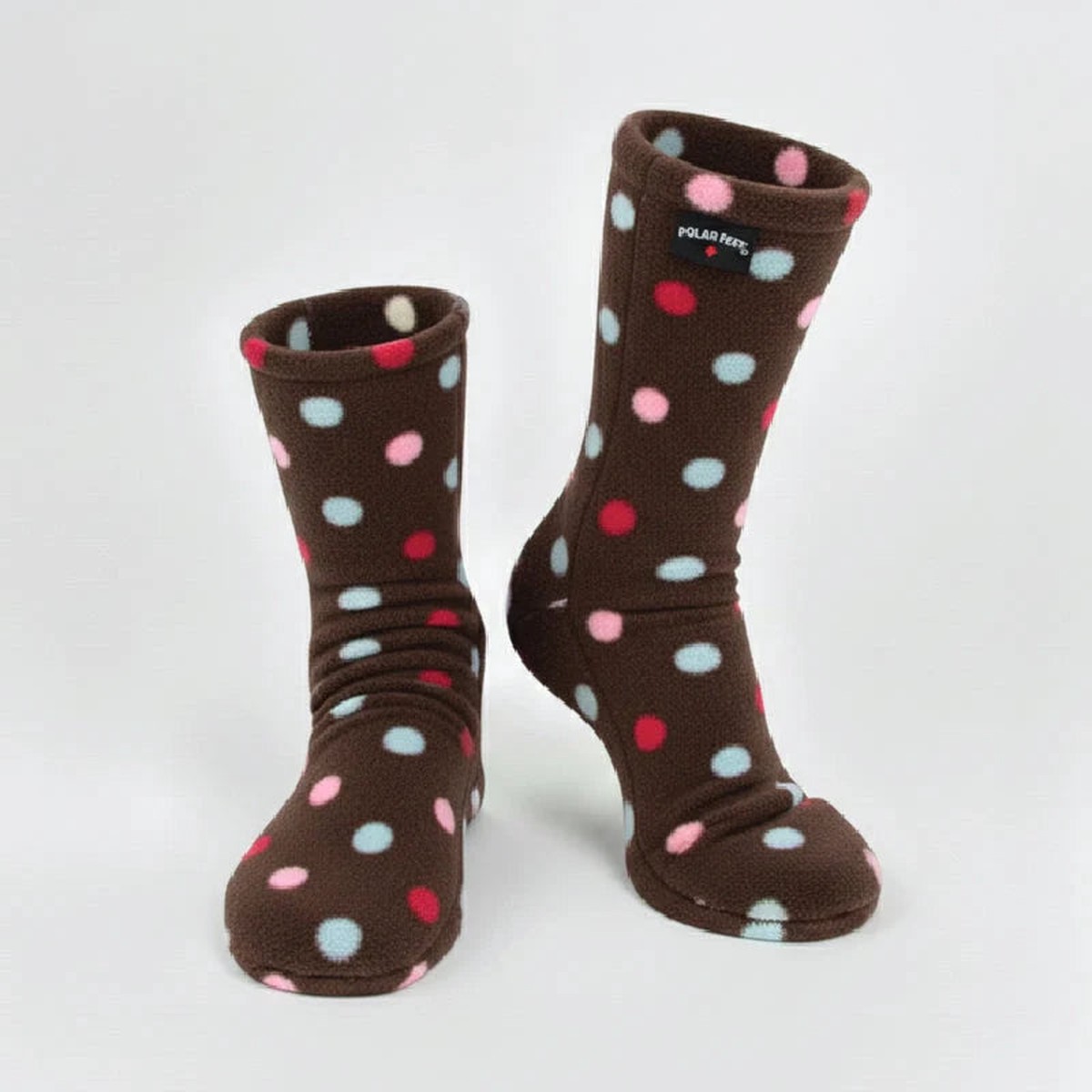 Polar Feet Fleece Socks - Smarties NonskidLW10M9-11