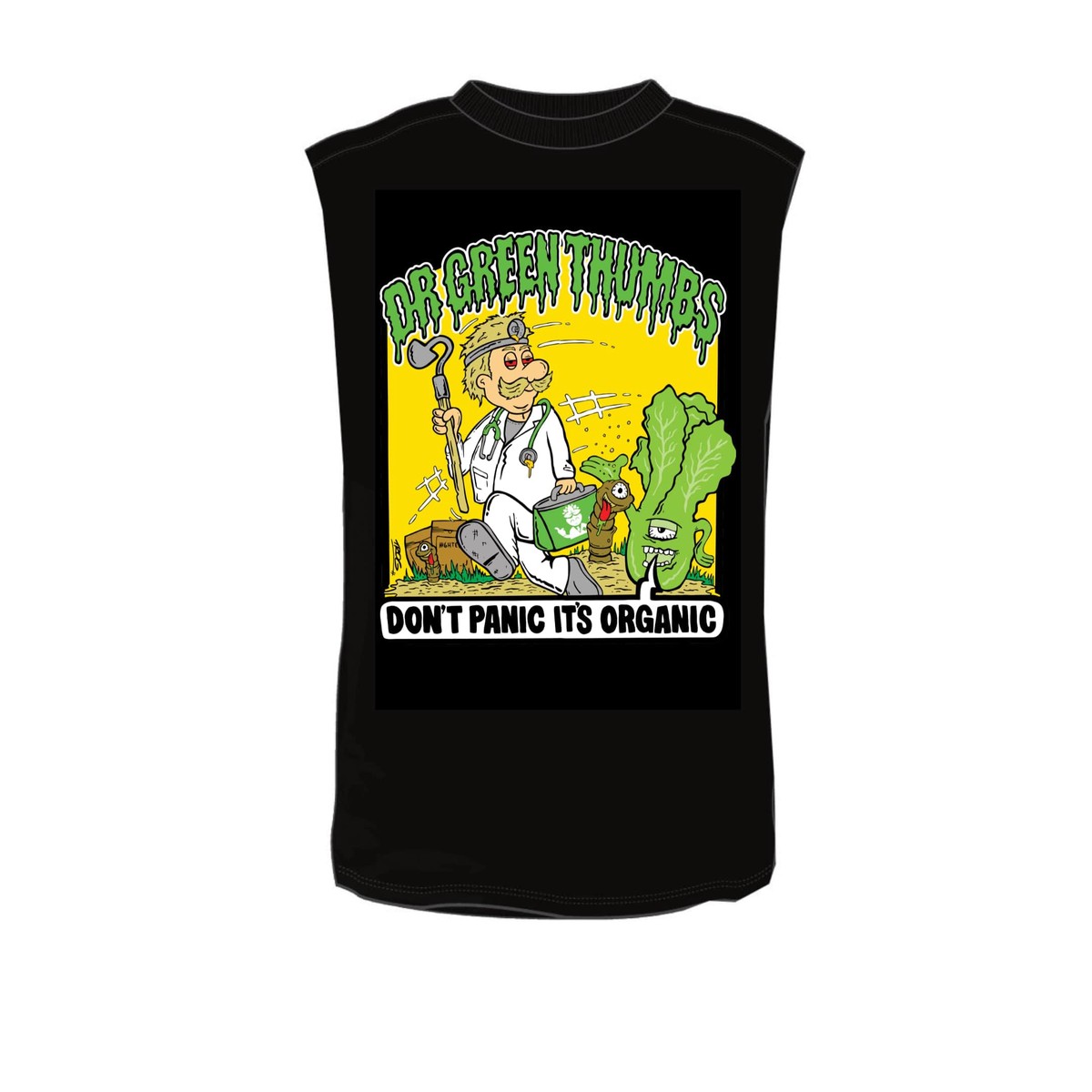 Dr Greenthumbs Og Singlet Muscle Tee (Smelly Clothing) L