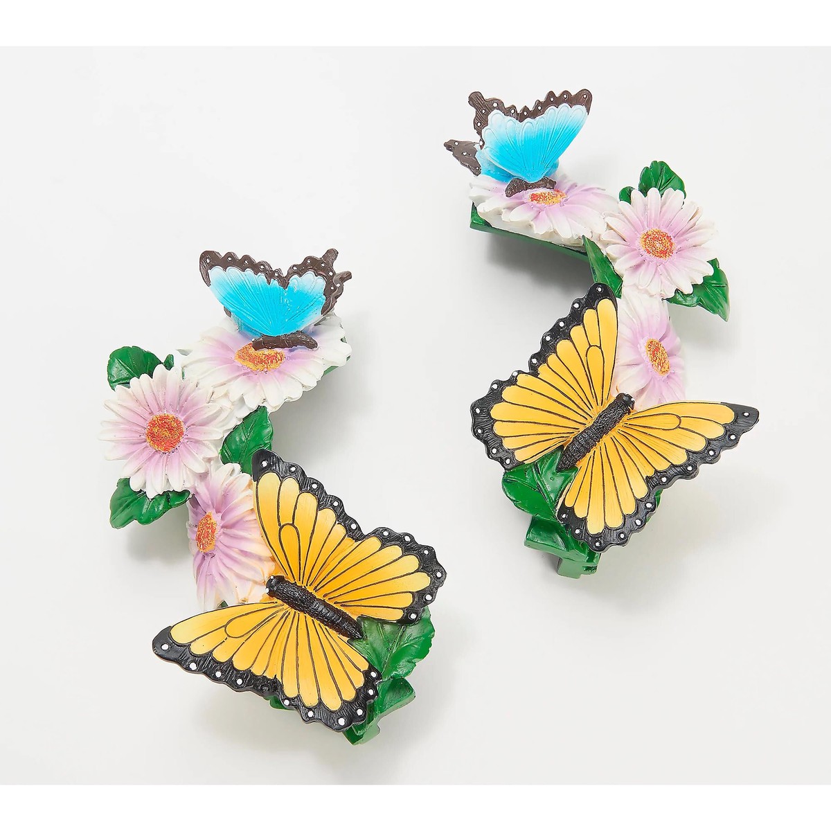 Set Of 2 Door Corners Butterfly