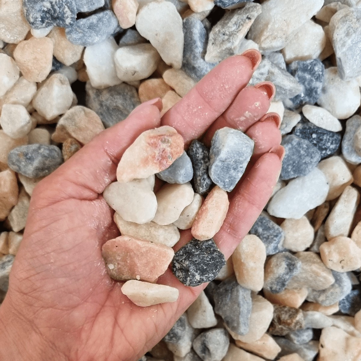 Flamingo Gravel Chippings 20Mm Sample