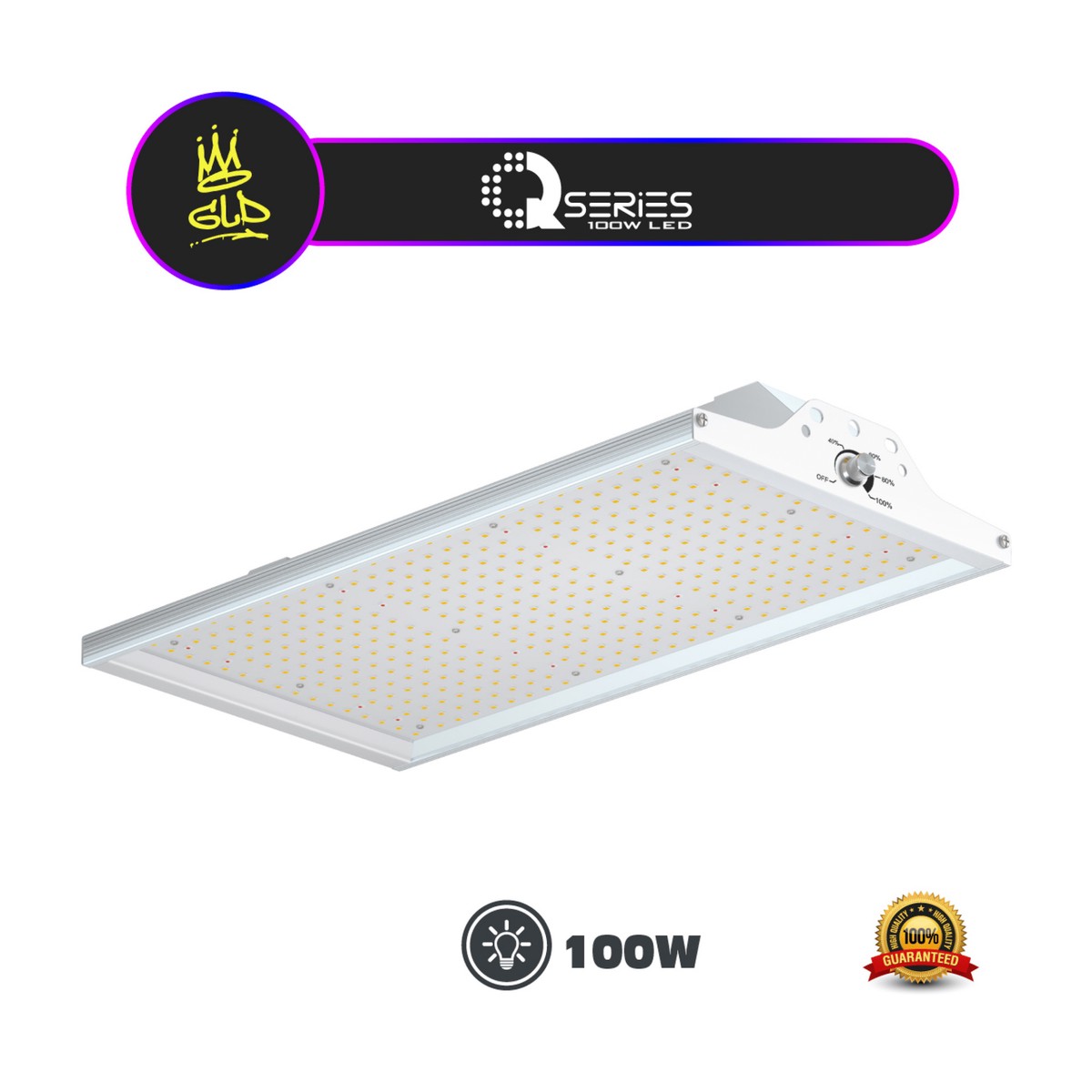 Gld Q-Series 100W Led Quantum Board (Dimmable)