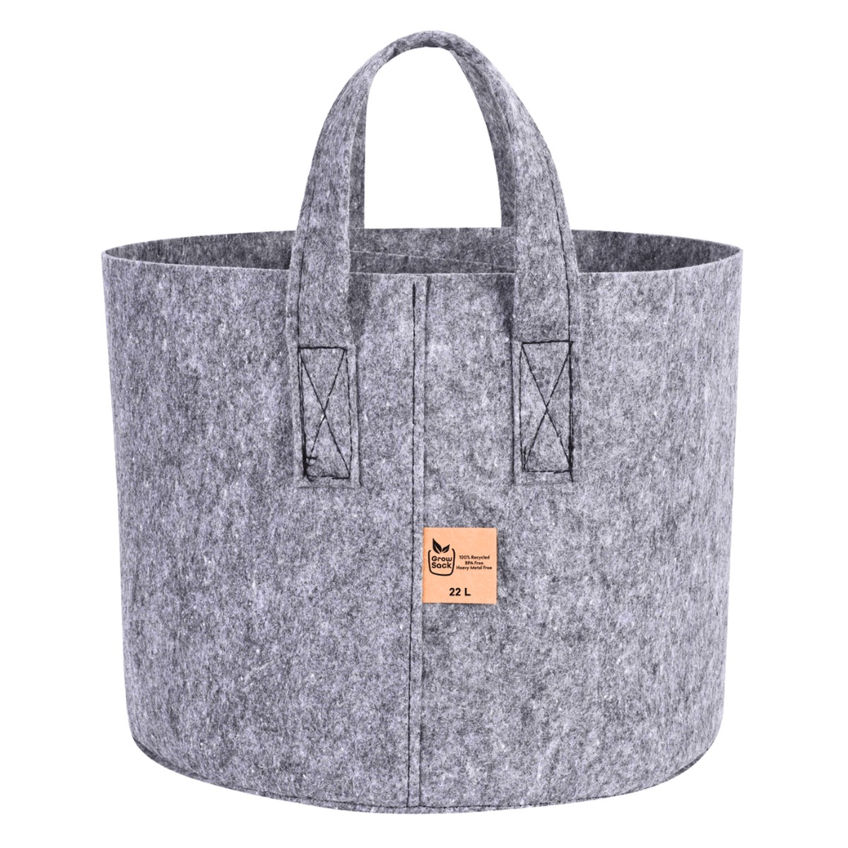 Grow Sack Recycled Fabric Grow Pot 56L