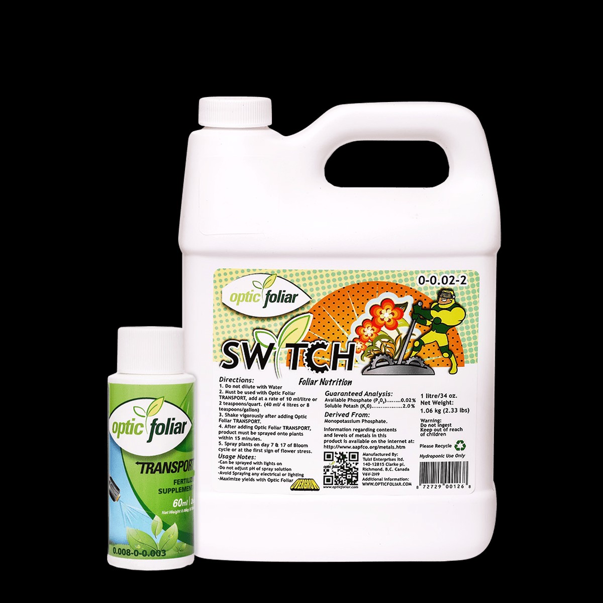 Optic Foliar Switch (Flower Initiator) 4L
