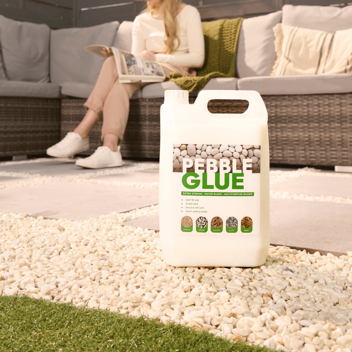 Pebble Glue 5Ltr - 10M2