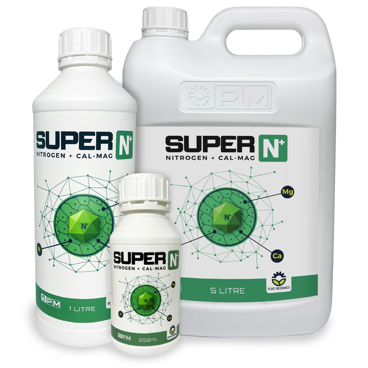 Plant Mechanics Super N Cal Mag (3 Types Of Nitrogen 250Ml 1L 5L) 1L