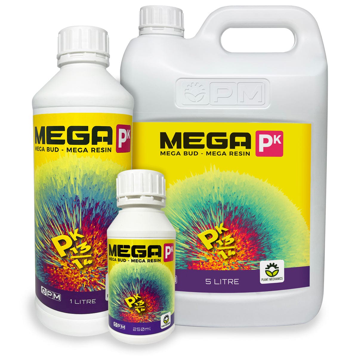 Plant Mechanics Mega Pk (Bio Stimulants Pk 250Ml 1L 5L) 250Ml