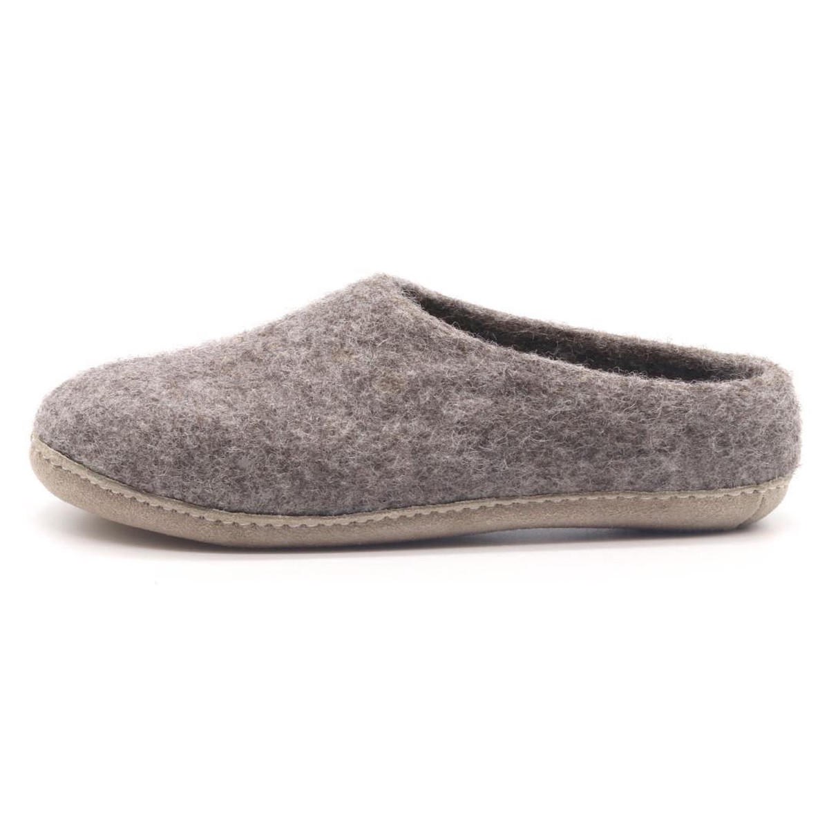 Mens Newport Wool House Shoe Heather42