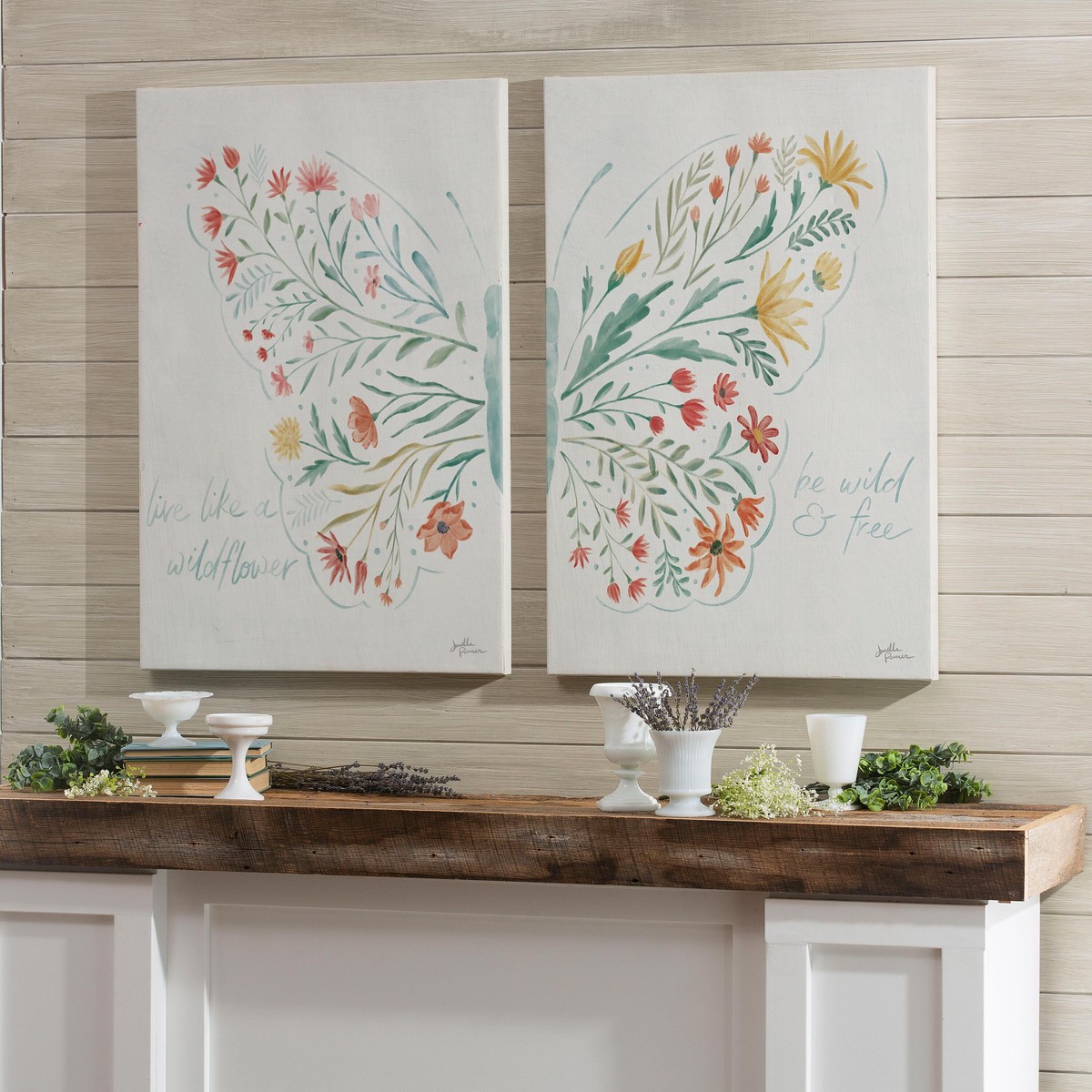 24 Life Like A Wildflower Be Wild Free Set Of 2