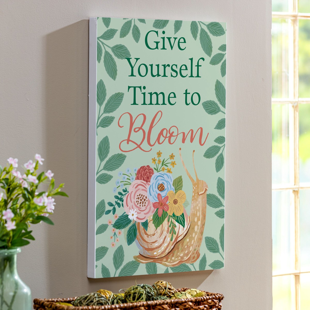 What She Shed Indoor Wall Decor Bloom 16 L X 24 H