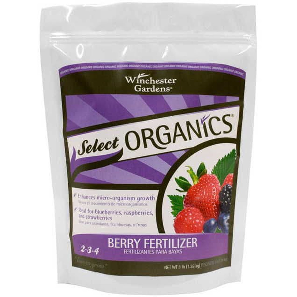 Organic Berry Fertilizer (3-lb bag)