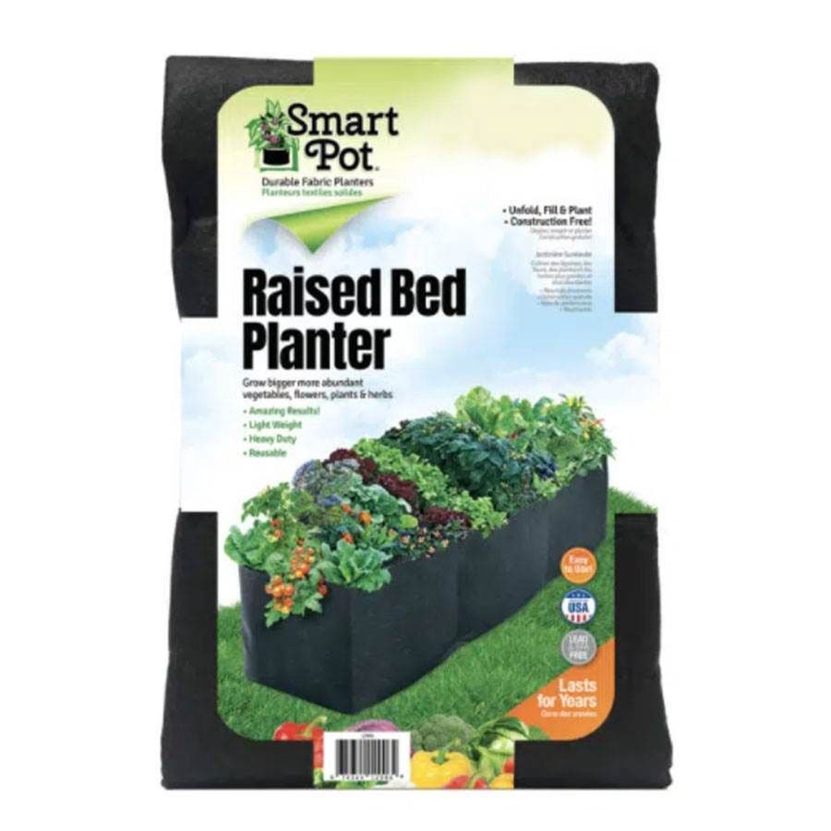 Smart Pot Raised Bed Fabric Planter (8-Foot)