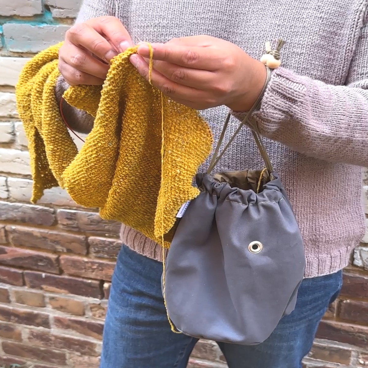 Yarn Skein Sack
