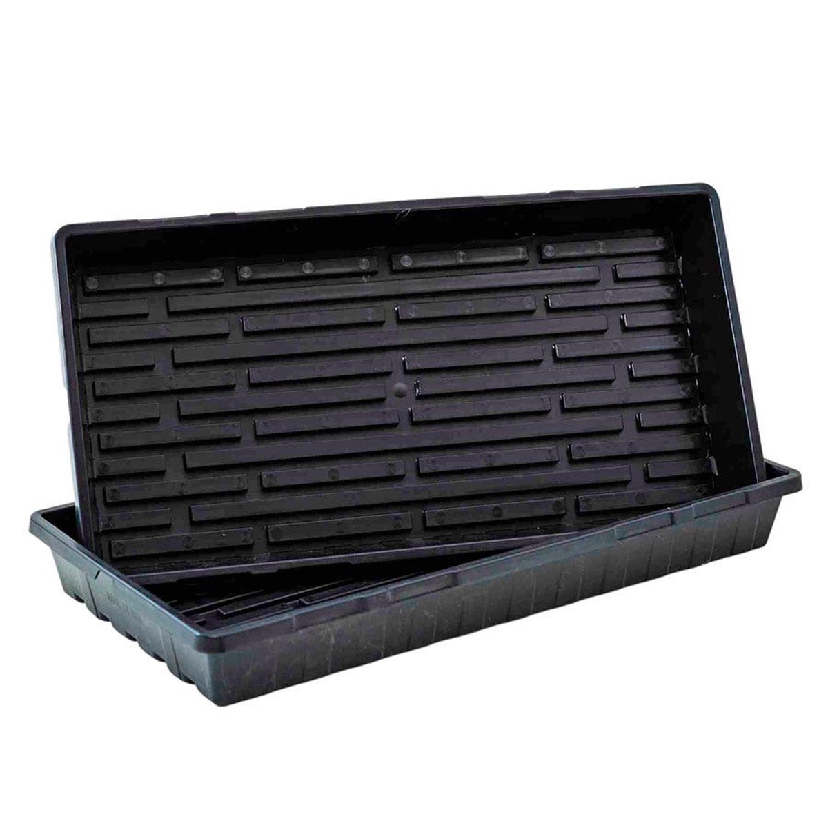 Grow Trays 1020 Black - no holes extra strength 25 inches deep