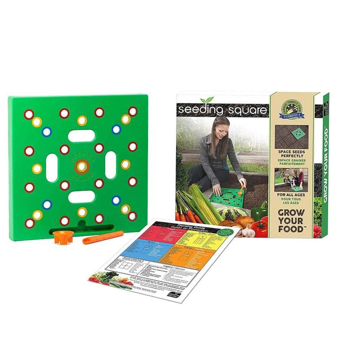 Seeding Square Gardening Template