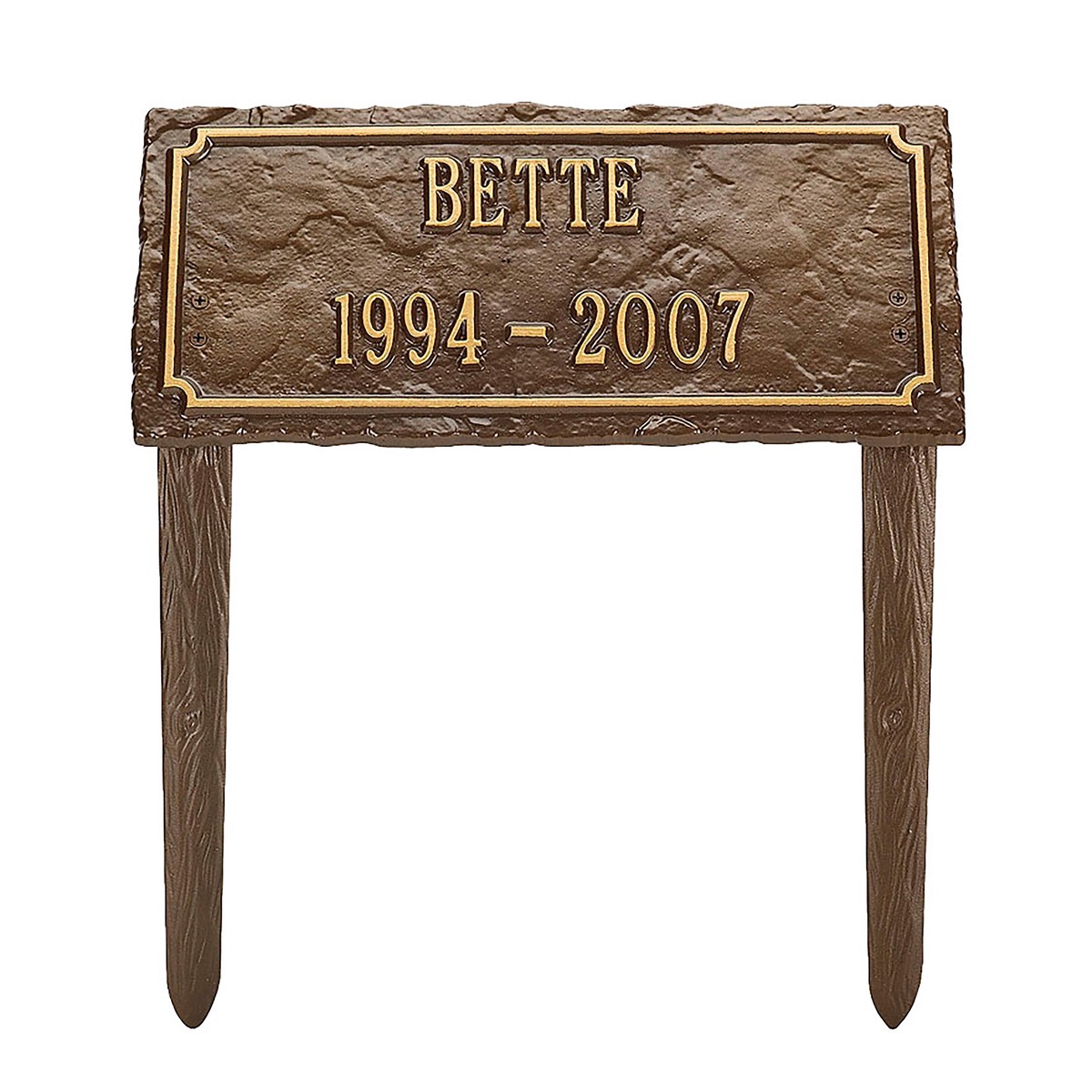Bronze Classic Pet Memorial