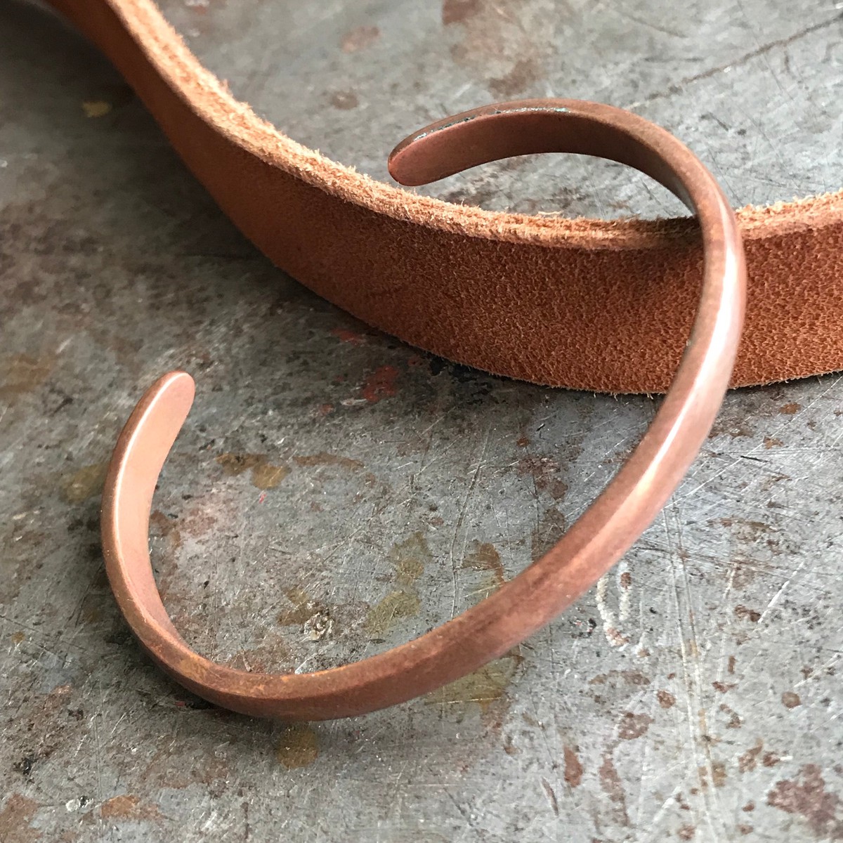 Cuff Bracelet in Copper