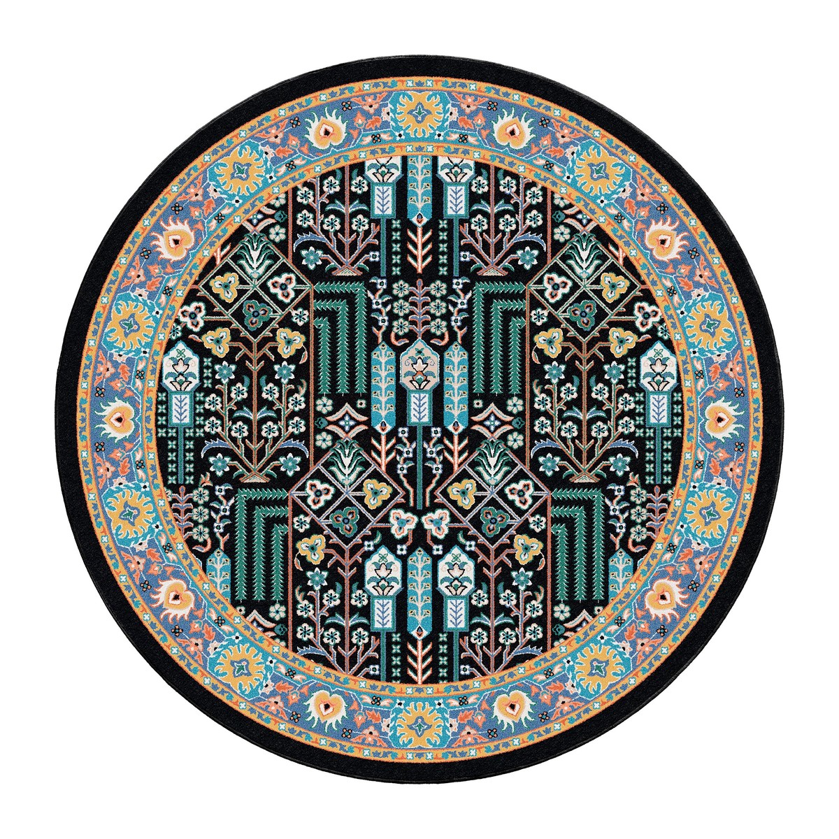 Mount Joy Area Rug With EnduraStran Construction 77 Round