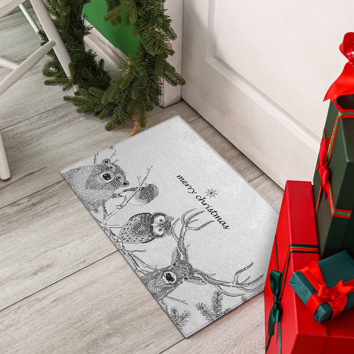 Wonderland Woodland Polyester Area Rug
