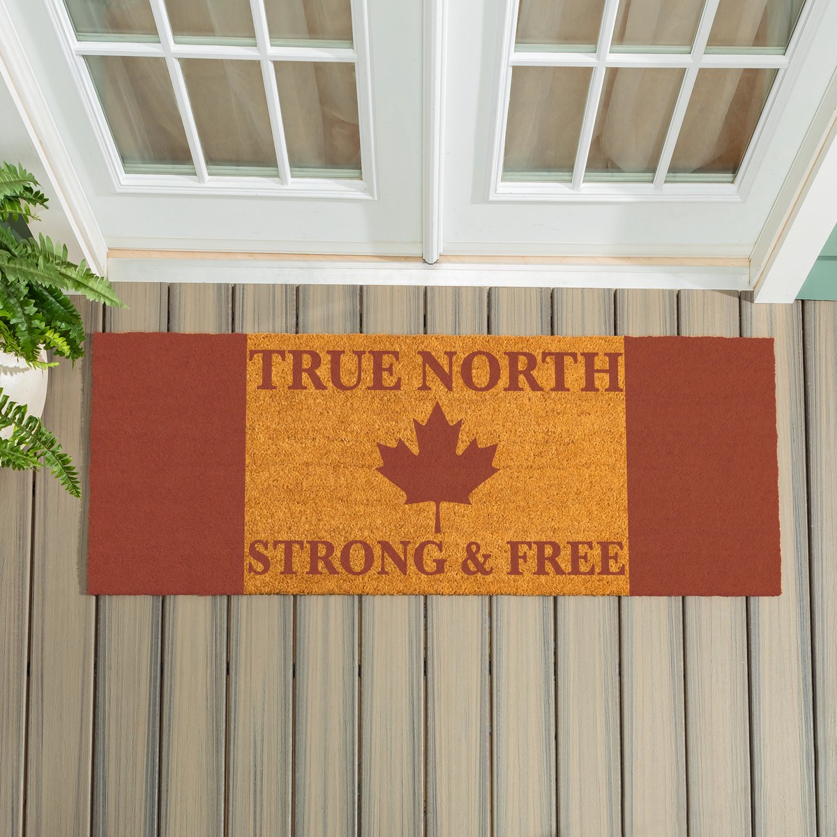 Canada Strong True North Coir Mat Strong Free 60x24