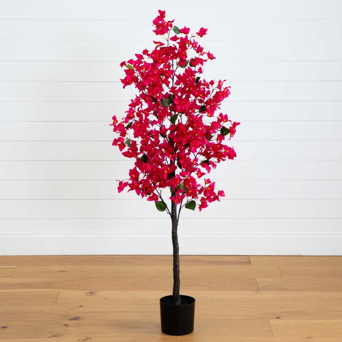 5-ft Bougainvillea Artificial Tree Vibrant Lifelike Floral Dcor