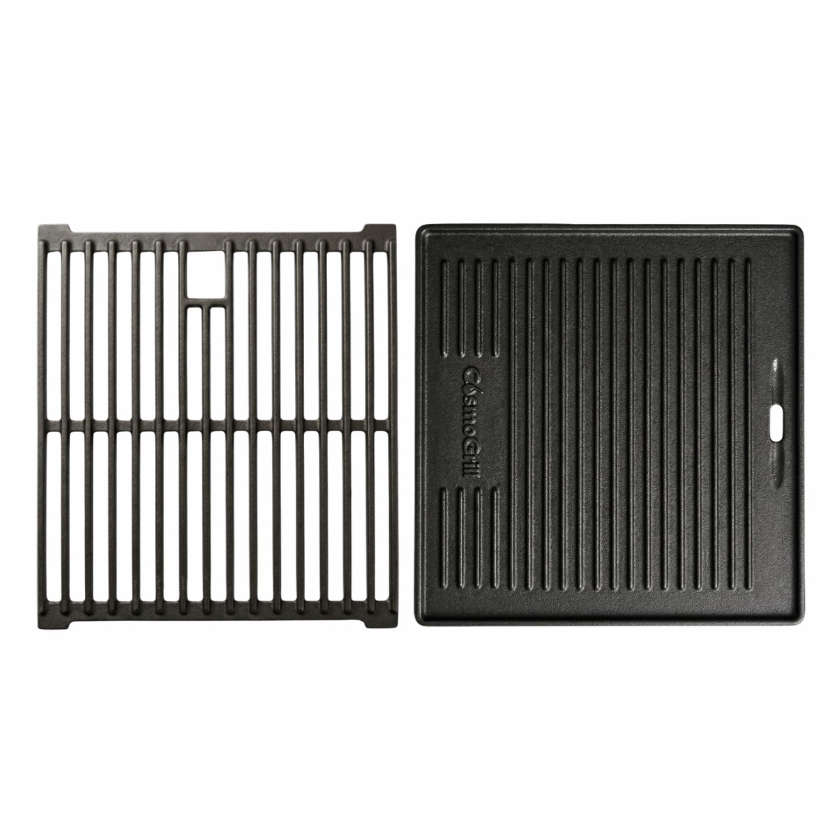 Cast Iron Reversible Griddle and Grill Grate Set